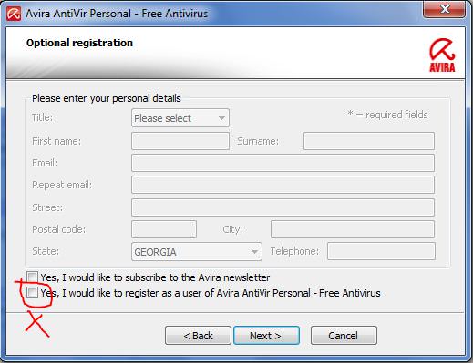 Avira Antivirus Personal Install 