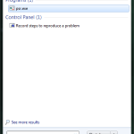 PSR – Windows-ის კიდევ ერთი საჭირო ფუნქცია